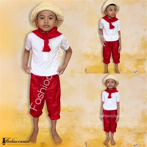 KATIPUNERO/MAGSASAKA BUWAN NG WIKA COSTUME .